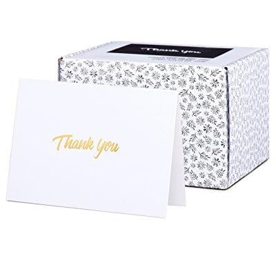100 Thank You Cards